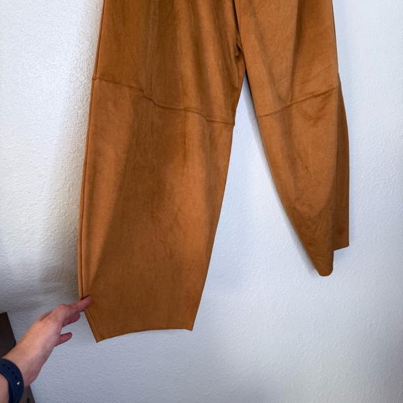Bryn Walker NEW Oliver Faux Sued Lagenlook Western Lantern Pants Medium - Picture 3 of 7